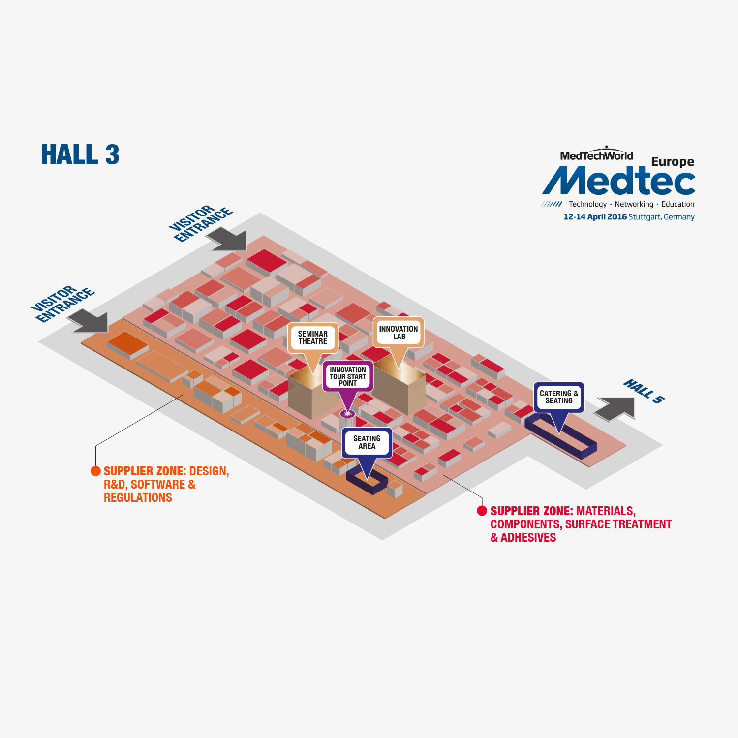 Exhibition floorplan design