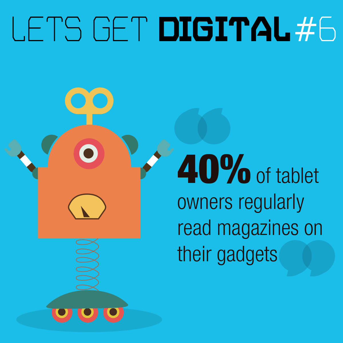 Infographic designs - Lets get digital