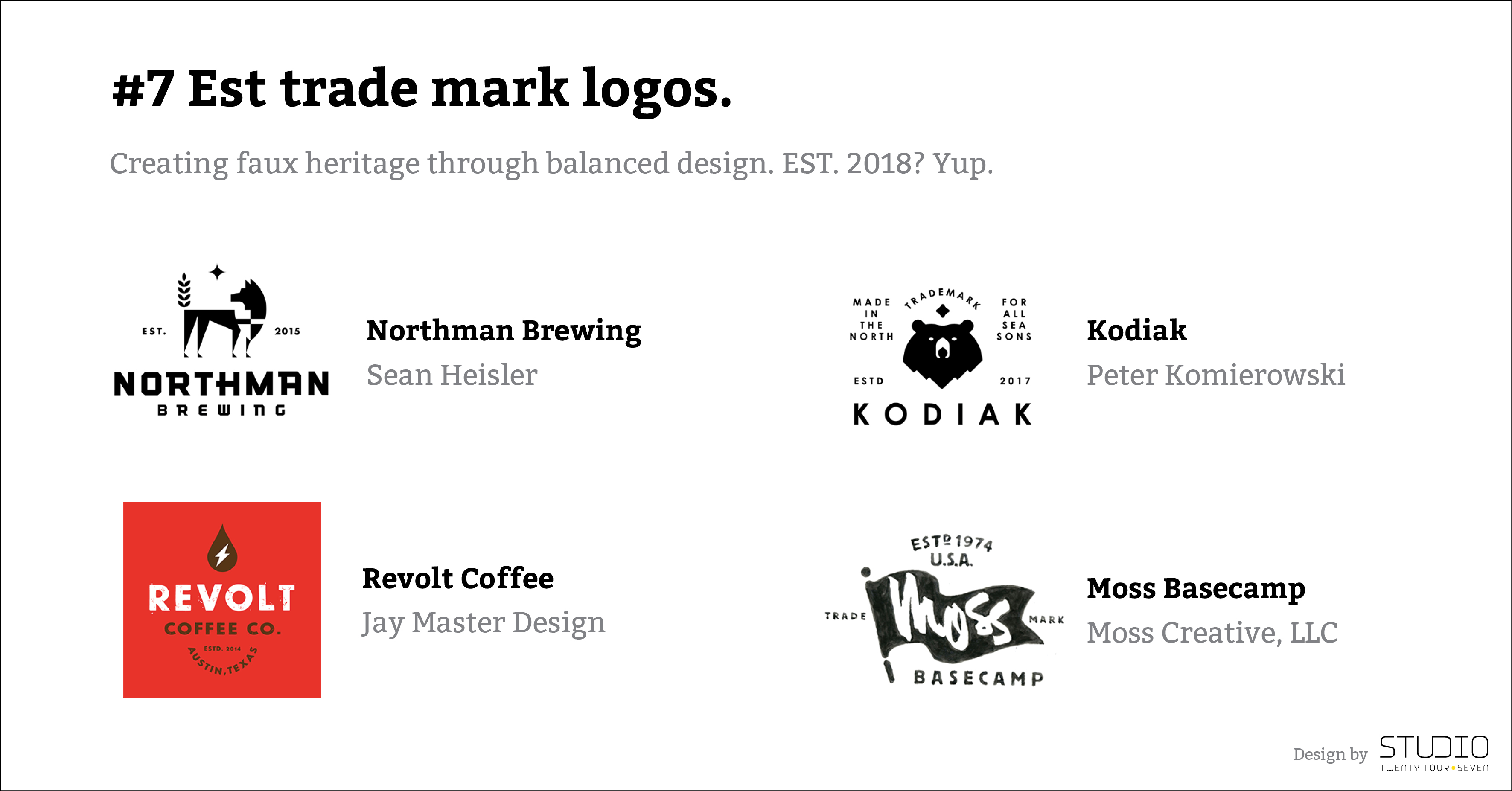 Logo trends in 2018